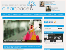 Tablet Screenshot of clearspace.net.au